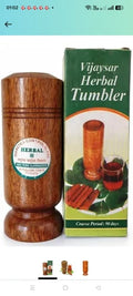 Vijaysar herbal wood tumbler